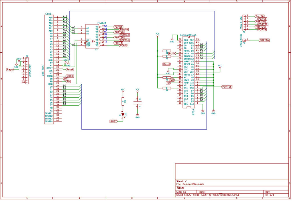 Compact Flash Module « RC2014